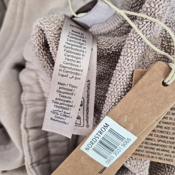 NWT Skims XS French Terry Wide Leg Pant - Picture 7 of 9